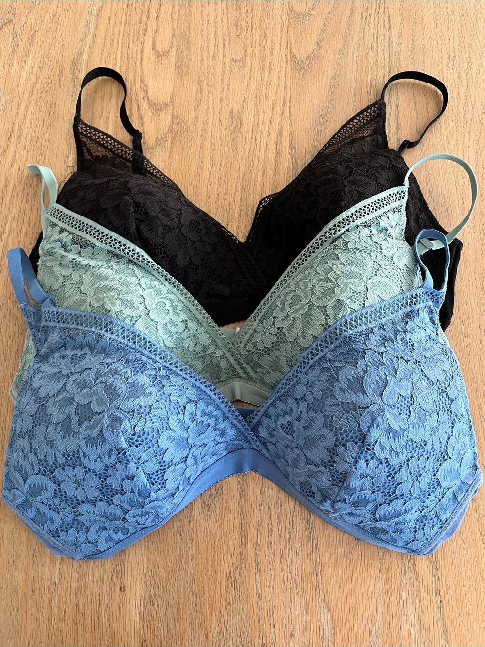 Knix Lace Bralette Trio